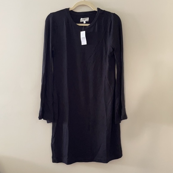 Lou & Grey Signaturesoft Bell Sleeve Dress - NWT S - Picture 2 of 4